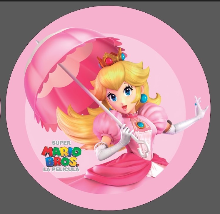 PRINCESA PEACH 2 (MARIO BROSS) – Sublimados Mirian